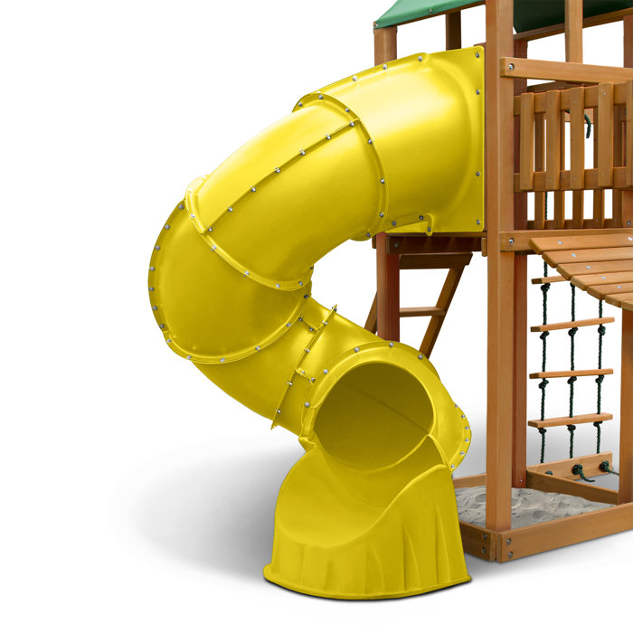 SwingnSlide Turbo Tube Spiral Slide for 5' Deck & Reviews Wayfair